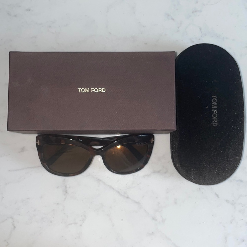 Tom Ford brown polarized sunglasses
